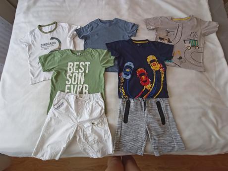 Letní set pro kluky, 128/134, 122–134