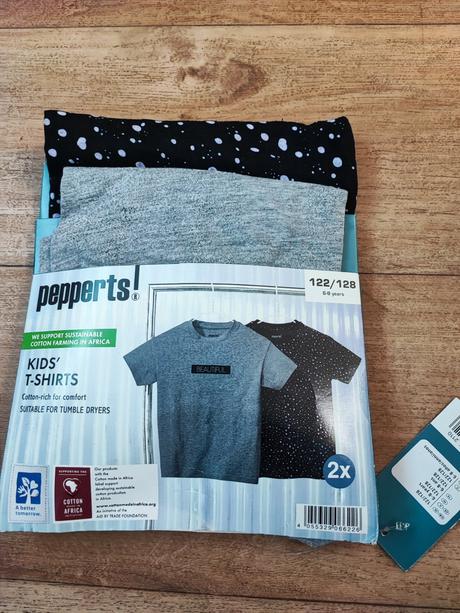 Trička 122/128, pepperts,128