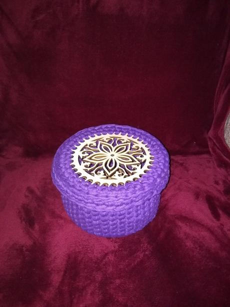 Háčkované košíčky s víkem, 