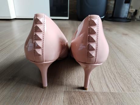 Nové lodičky s.oliver 41 růžové lesklé, s.oliver,41