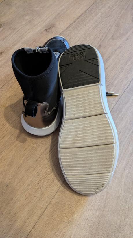 T492  podzimní boty karl lagerfeld vel. 38, karl lagerfeld,38