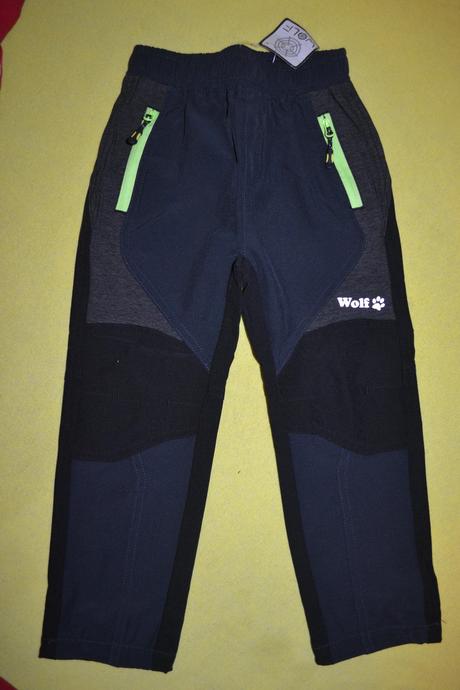 Softshellové kalhoty wolf, v.98,104, wolf,98 / 104