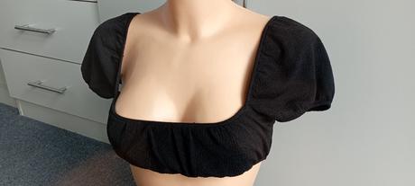 Crop top zn."divided h&m" vel."xs", h&m,xs