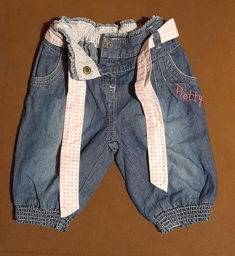 Dívčí letní 3/4 kalhoty c&a, vel.80, c&a,80