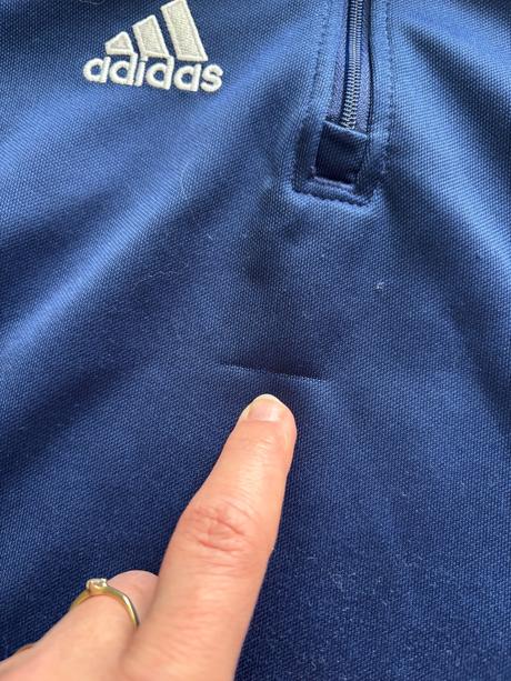 K3/ mikina modra zn. adidas - v.7/8 let, adidas,128