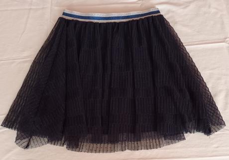 Tmavě modrá tylová sukně tchibo, tchibo,158