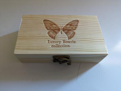 Originální společenský motýlek + dárková krabička, 
