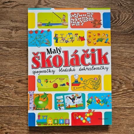 Kniha malý školáčik - fragment,