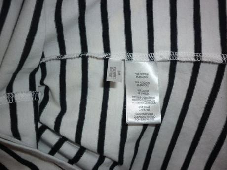 Bílo - černé dámské tričko karl lagerfeld, xs