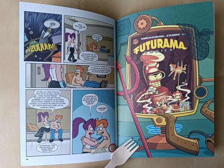 Komiks futurama dobývá vesmír, 