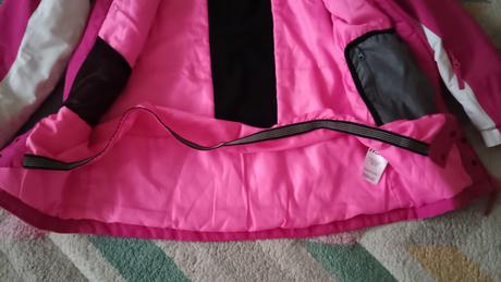 Krásná dívčí lyžařská bunda vel. 146/152 + triko, 146