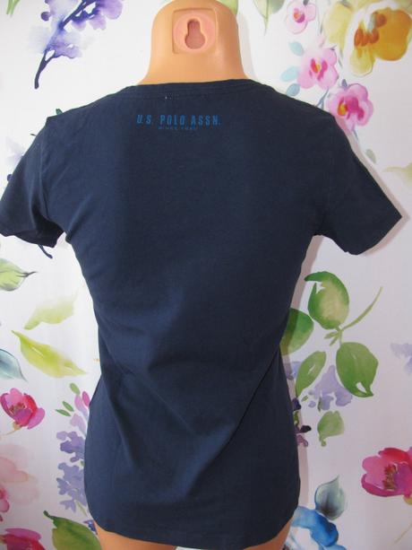 Tmavě modré dámské, dívčí tričko u.s.polo assn., u.s. polo assn.,m
