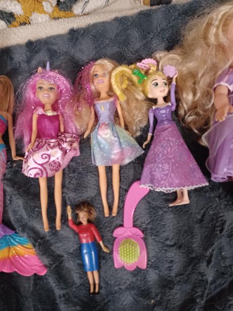 Barbie mořská panna princezna locika lehátko,