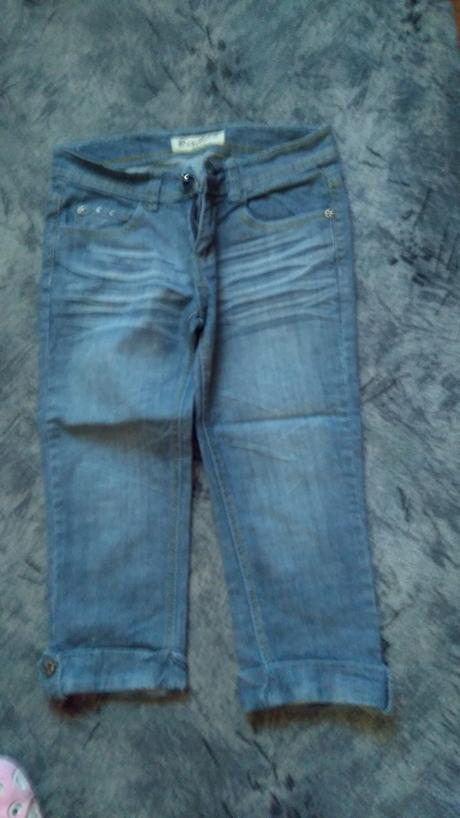 Riflové tříčtvrteční kalhoty, 28