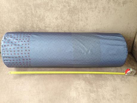 3povlaky polštář královská modrá luxus vzhled lesk, 