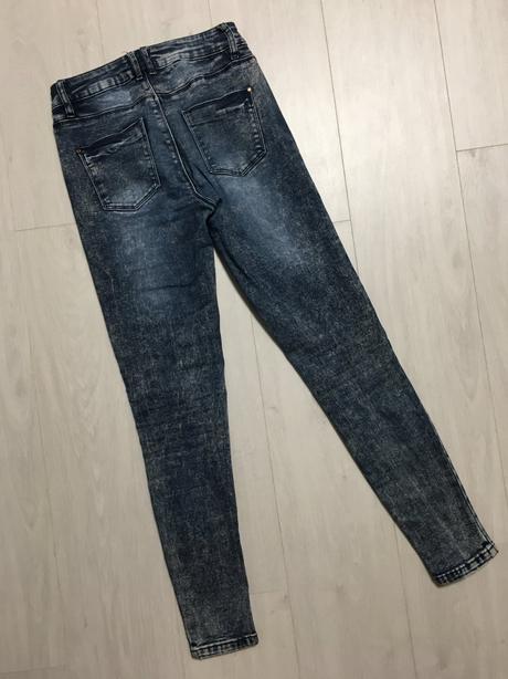 Skinny džíny s vysokým pasem f&f, vel. s-m, f&f,s