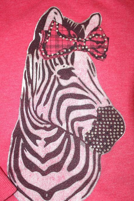 Op729. mikina se zebrou 8-9 let, f&f,134