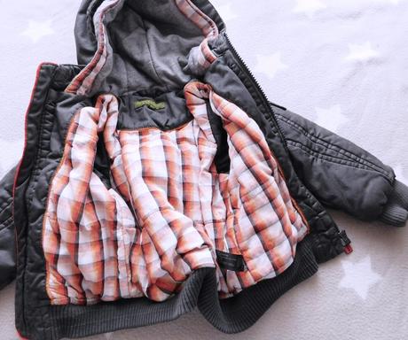 Frajerská zimní bundička vel.86/92, 92