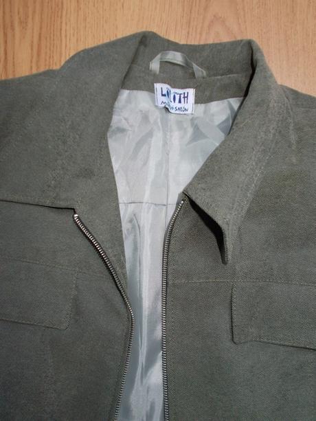 Dámský jednoduchý kalhotový kostým, 36