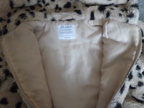 Hunatý kožíšek bunda vel.6-7 primark, primark,122