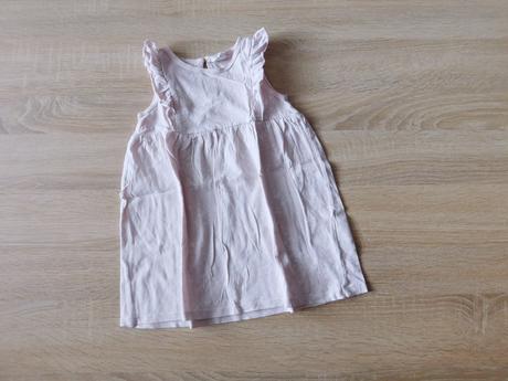 Šatky h&m s motýlky vel.80/86, h&m,86