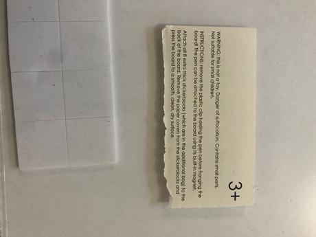 Magnetycka tabule plánovací přehled na týden,