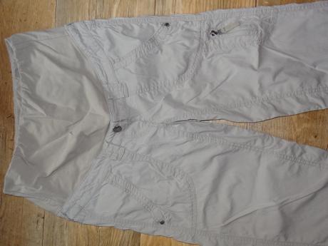 Vel.36/38, vel.s, h&m, těhotenské plátěné kalhoty, h&m,s
