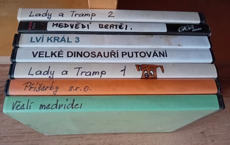 Dvd pohádky,