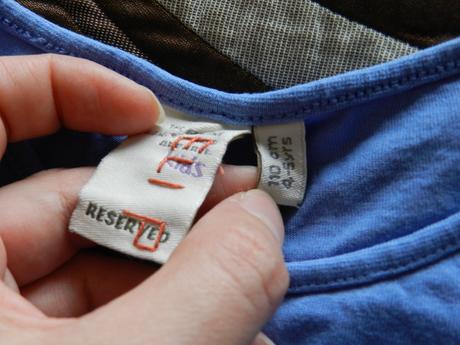 Tričko kabelka, reserved,110