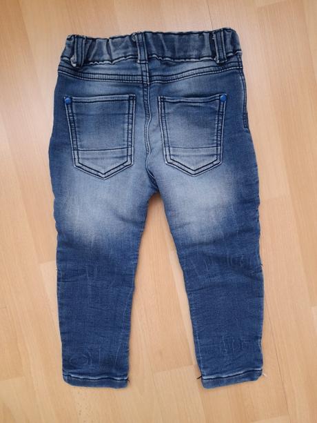 Džíny s elastenem f&f velikost 92, f&f,92