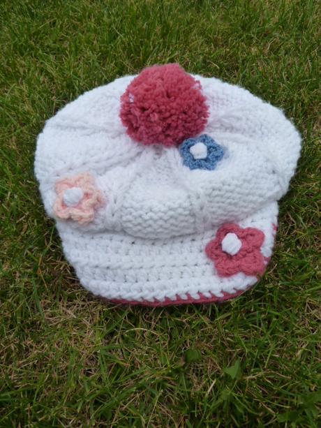 Čepice & čepička handmade vel. 122/134, 122