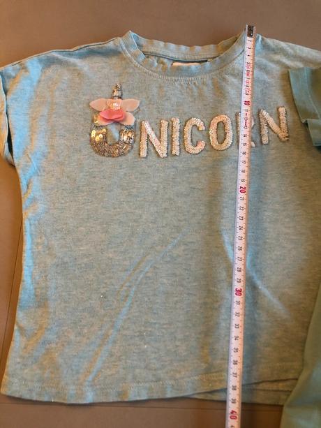 3trička next,lindex unicorn flitry 110-116 5-6let, next,116