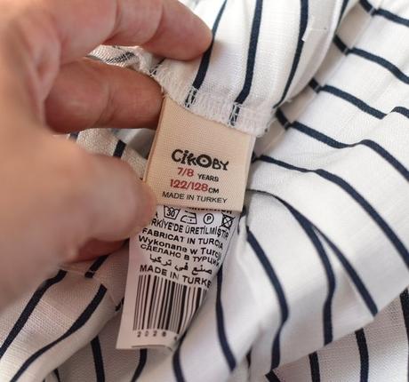 Kalhoty 3/4 vel. 7 - 8 let, 128