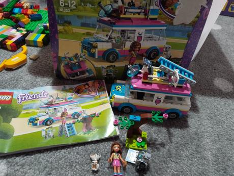 Lego friends 41333 olivia a její speciální vozidlo,