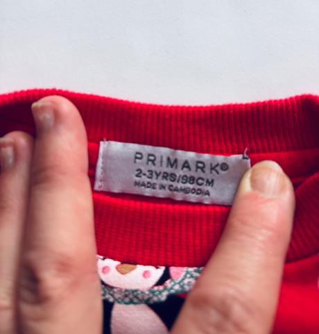 Vánoční mikina dívčí - v.2/3 roky, 98