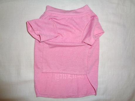 Luxusní růžové tričko pro psí princeznu - 27 cm, 