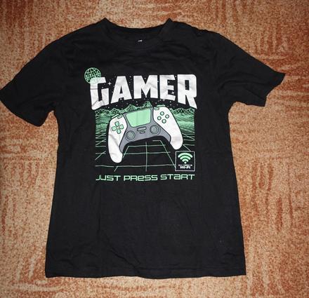 Tričko s joystickem hm vel. 134-140, h&m,134