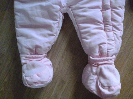 Zimní kombinéza s rukavičkama vel.0-3 m, 62