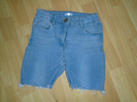 Kraťasy džínové bermudy vel 146, 146