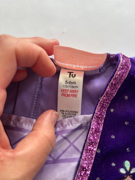 An5/ kostým  shimmer&shine- v.5/6 let, 