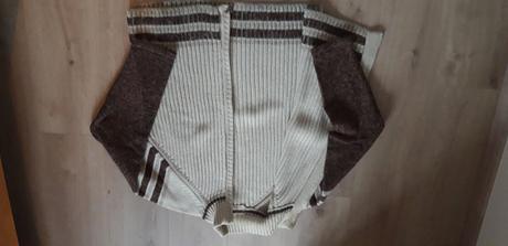 Vlněný svetr vel. m zapínání na zip, m