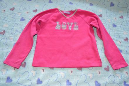 128 134 fleesová mikina mikča, 134