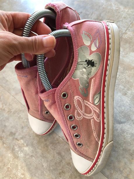 Růžové tenisky geox respira vel.36 uk3 us4 sneaker, geox,36