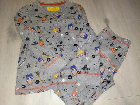 Pyžamo s cirkusem 116 slim fit, marks & spencer,116