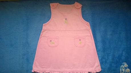 Tenké manžestrové šaty / šatovka, george, vel. 86, george,86