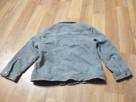 Tepláková riflová bunda vel. 2-3, 98