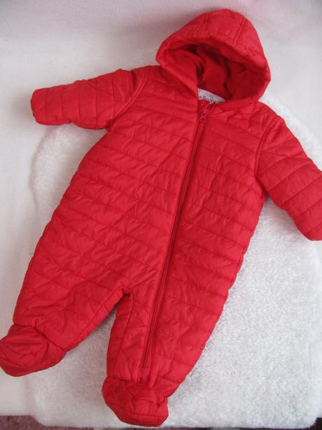 Podzimní zimní kombinéza s kapucí, marks & spencer,68