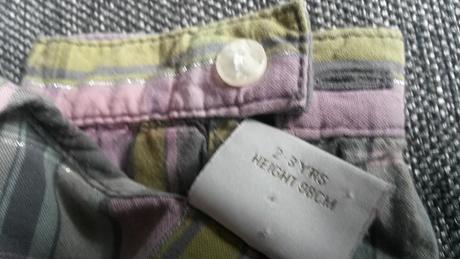 Kárované šaty next vel. 98, next,98