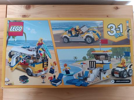Lego creator 31079 surfařská dodávka sunshine,