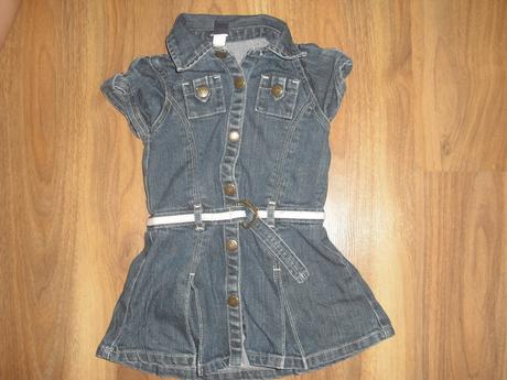 Riflové šaty gap, gap,92